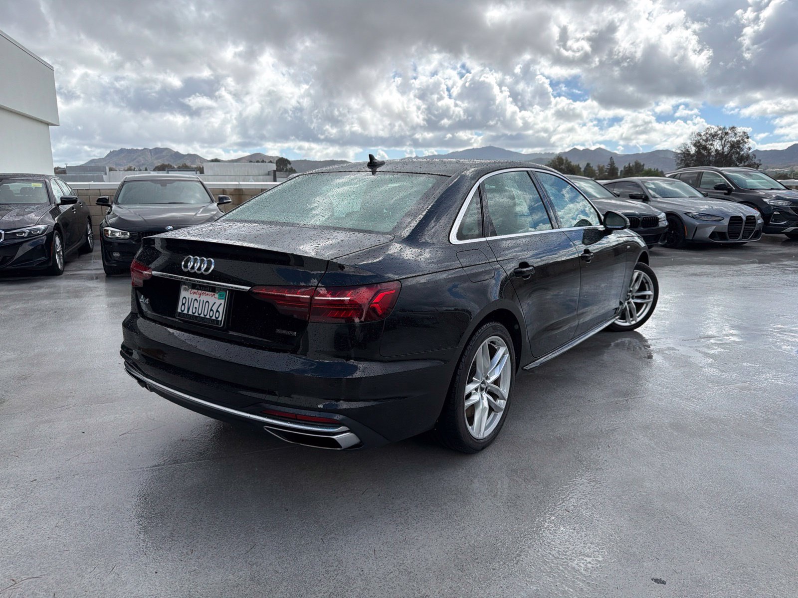 Used 2021 Black Metallic Audi 45 S line Premium image 4