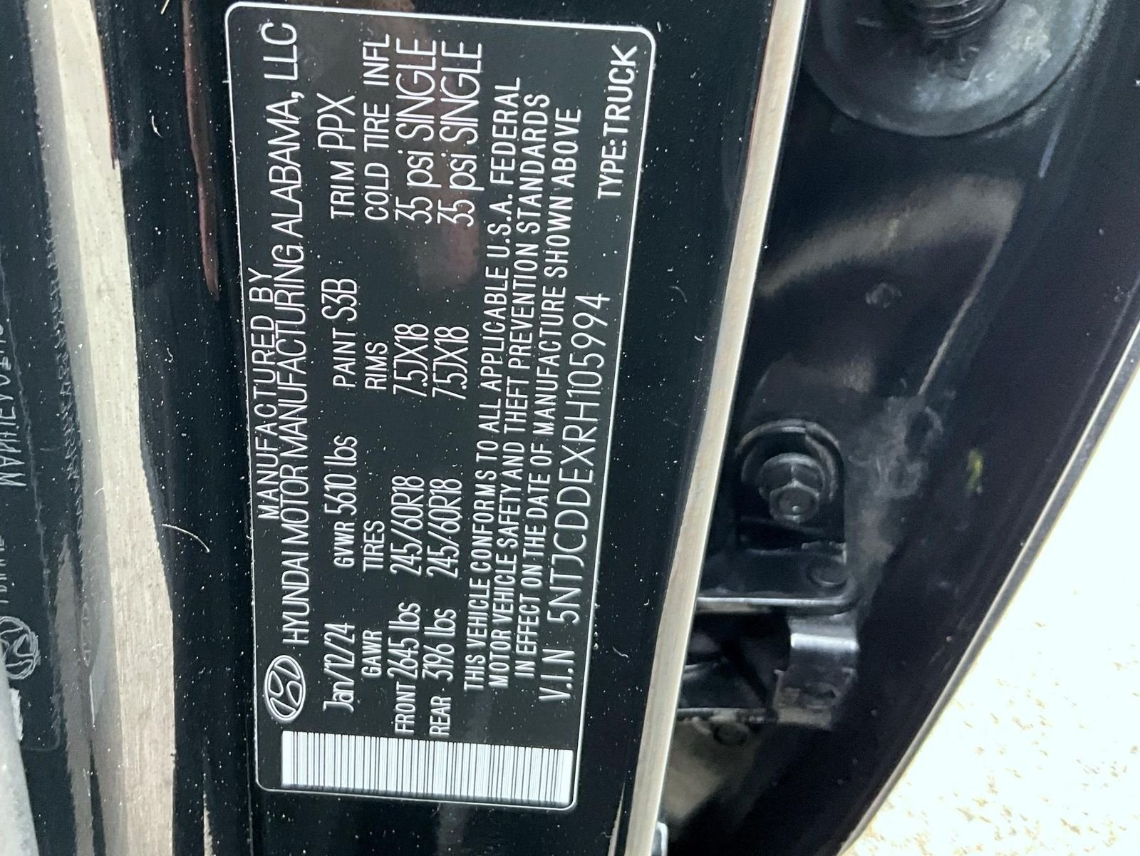 Used 2024 Black Hyundai SEL image 26