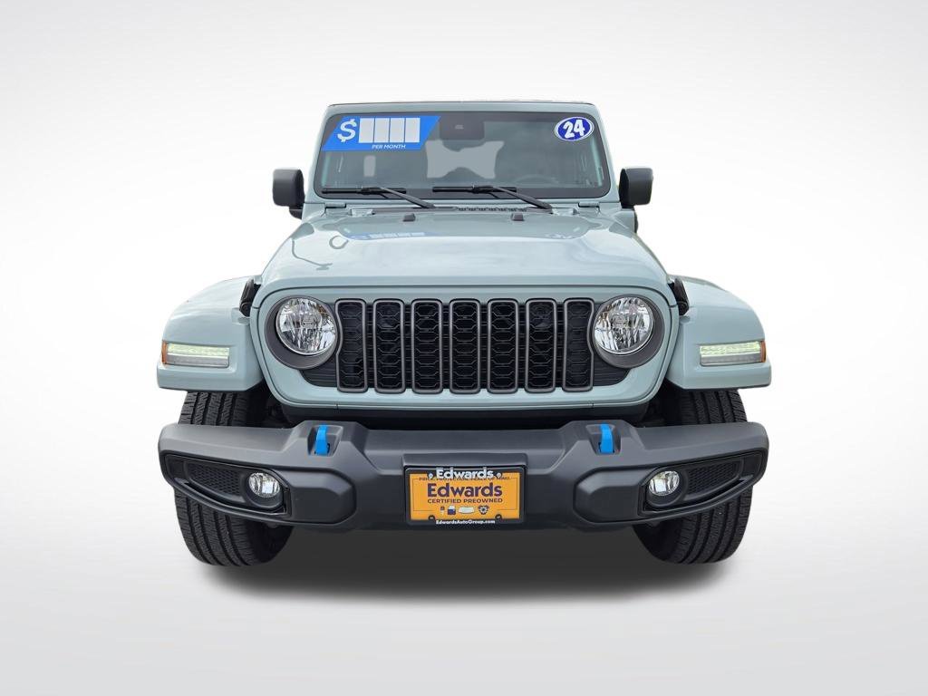 Used 2024 Gray Jeep Sport S 4xe image 8