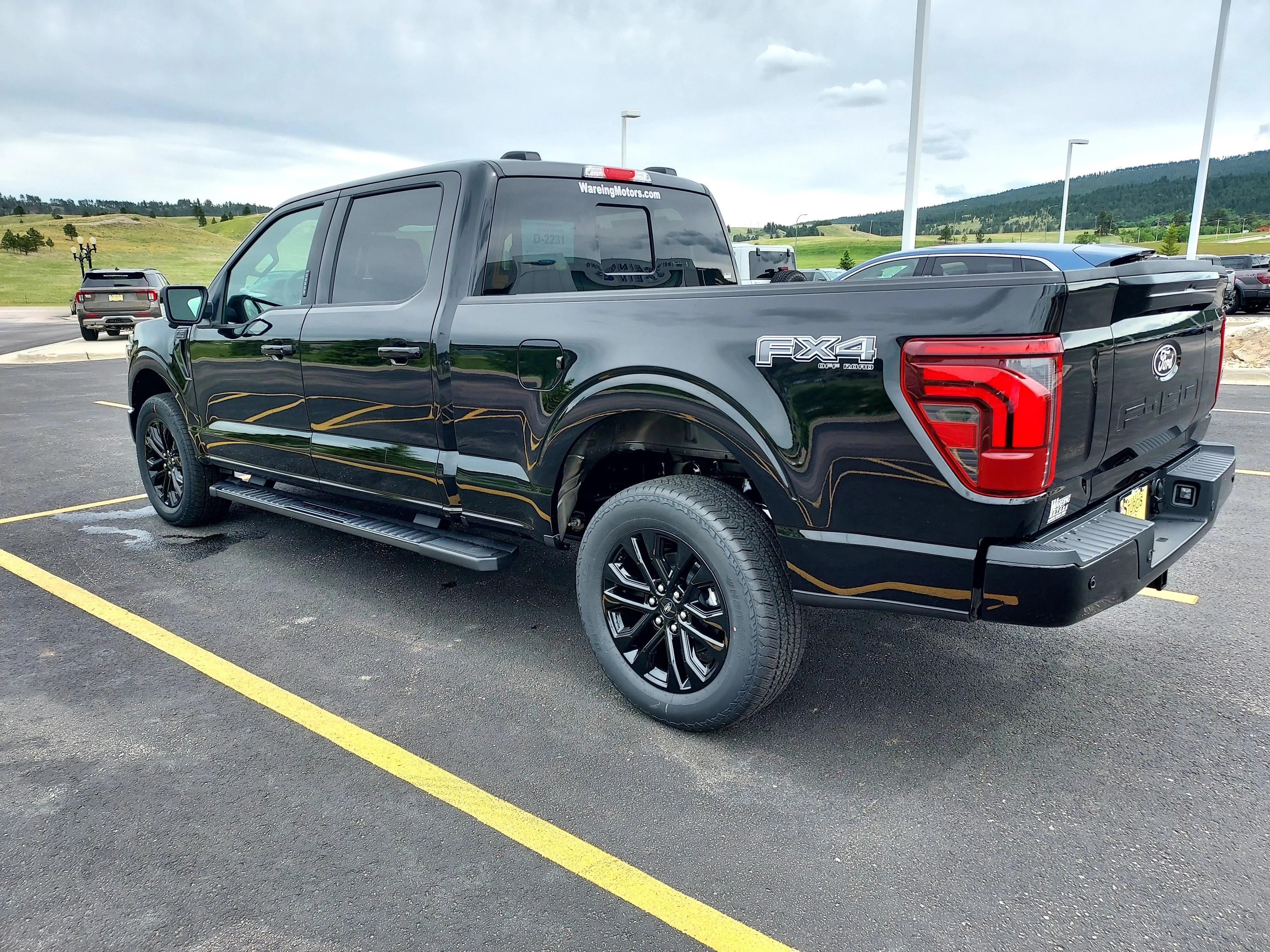 New 2026 Agate Black Metallic Ford LARIAT image 6
