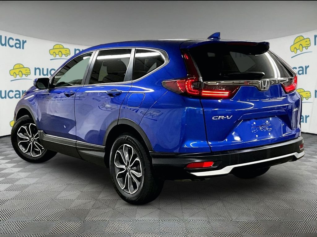 Used 2022 Blue Honda EX-L image 4