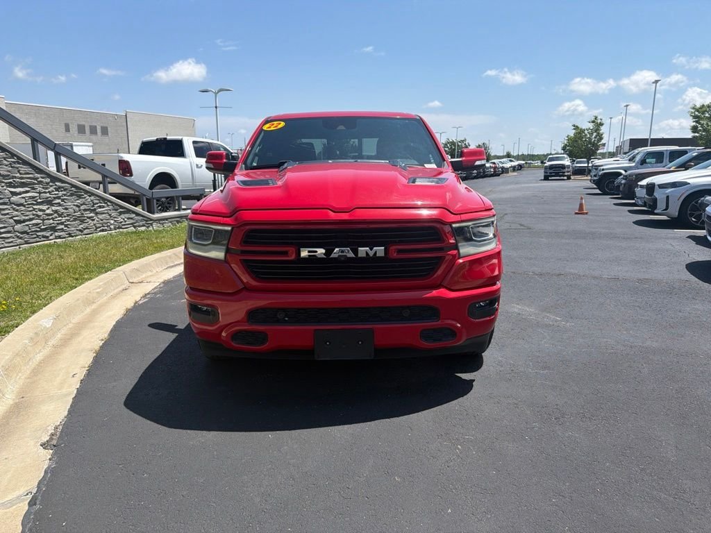 Used 2022 RAM Ram 1500 Pickup Laramie with VIN 1C6SRFJT6NN246255 for sale in Kansas City