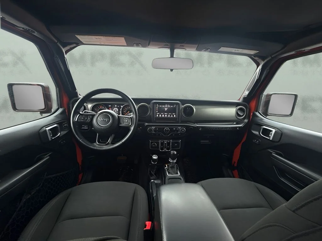 Used 2018 Orange Jeep Unlimited Sport S image 7