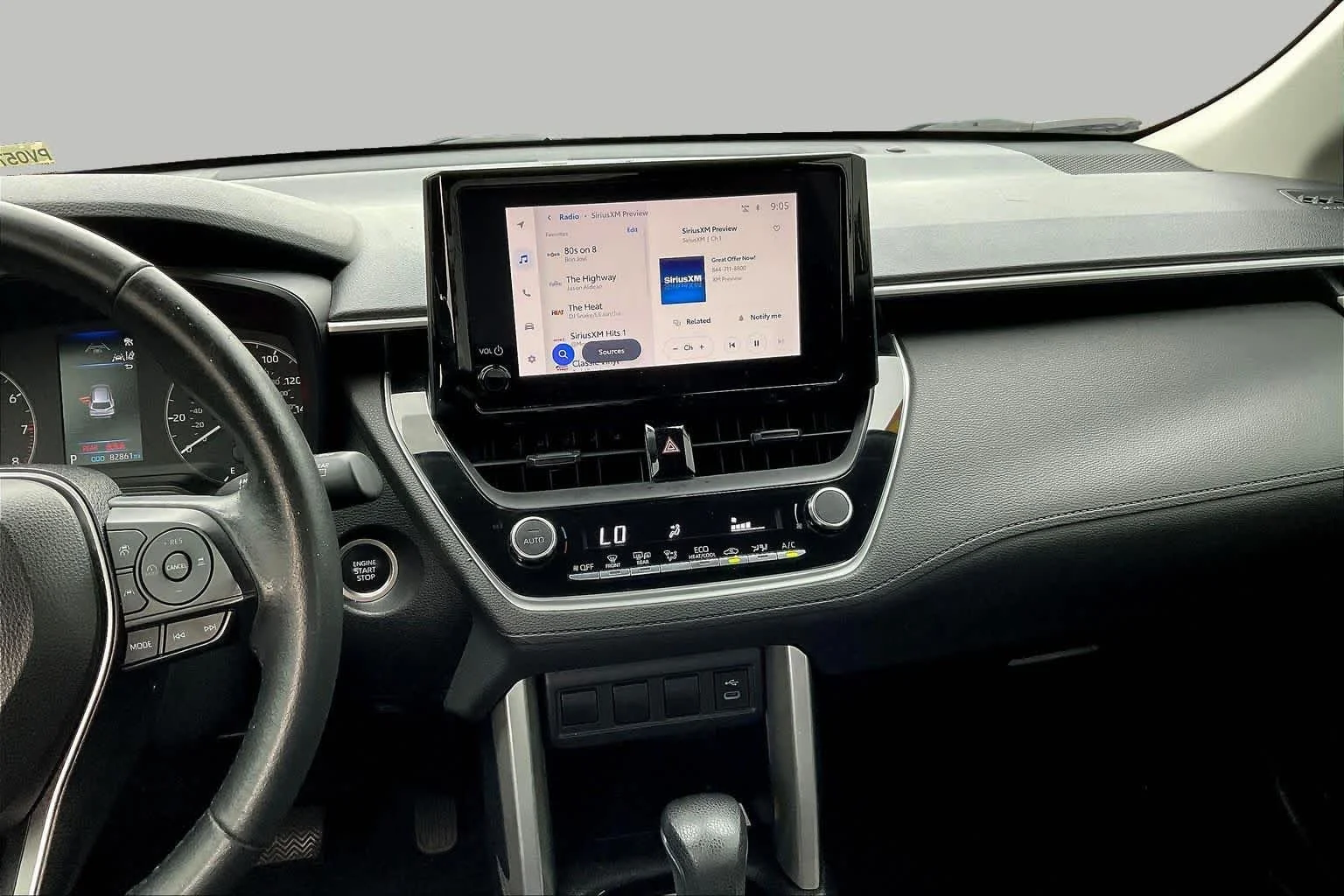 Used 2023 Jet Black Toyota LE image 7