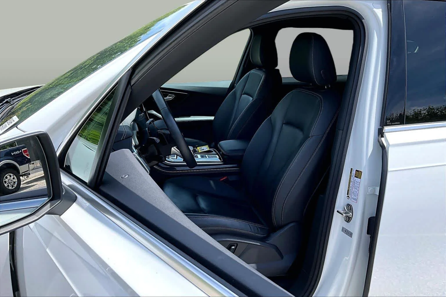 Certified Used 2025 Carrara White Audi Premium Plus image 9