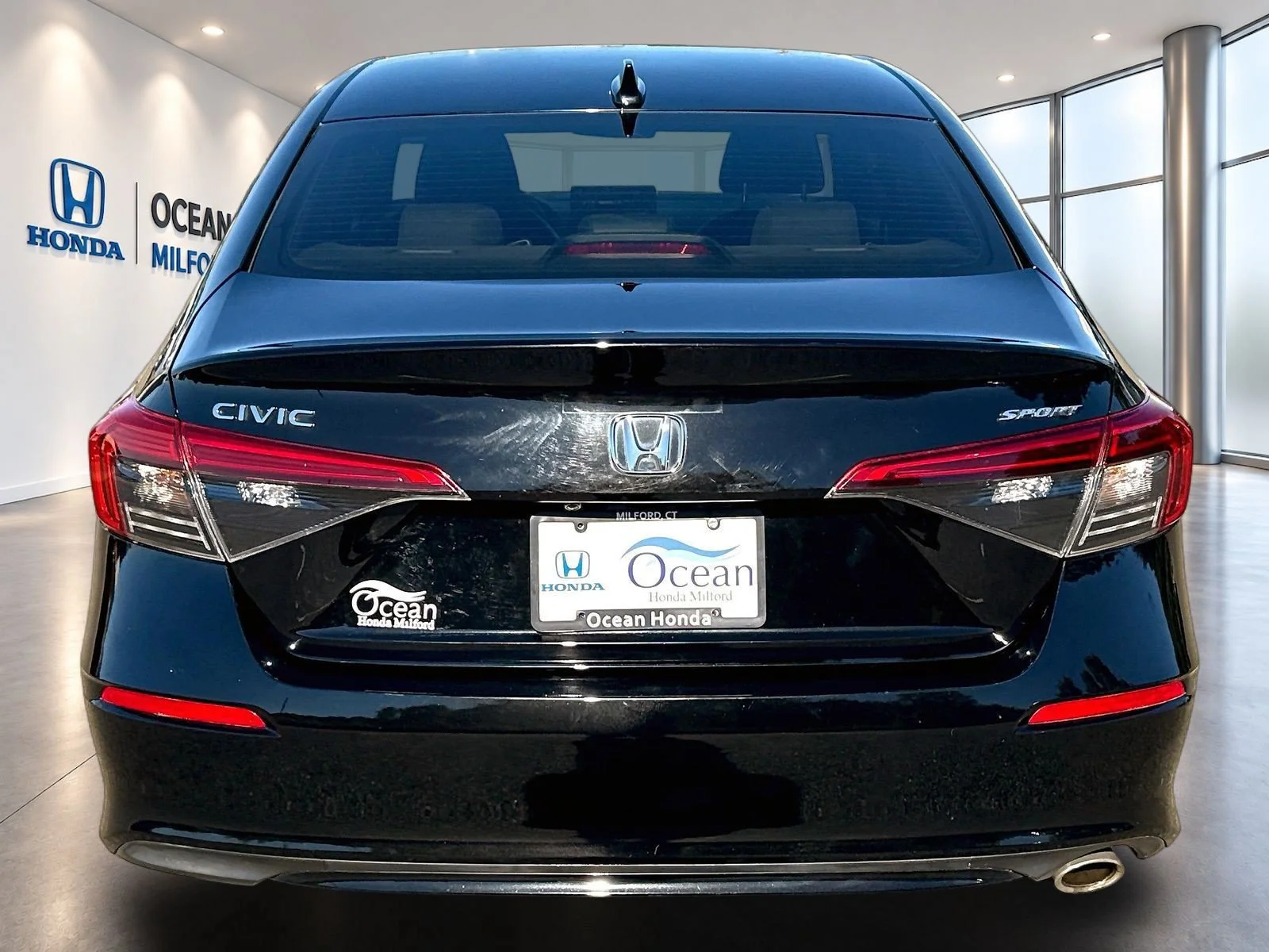 Used 2024 Crystal Black Pearl Honda Sport image 6