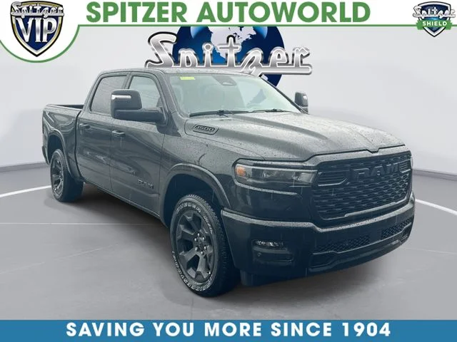New 2026 Diamond Black Crystal Pearl-Coat Exterior Paint RAM Big Horn/Lone Star image 1