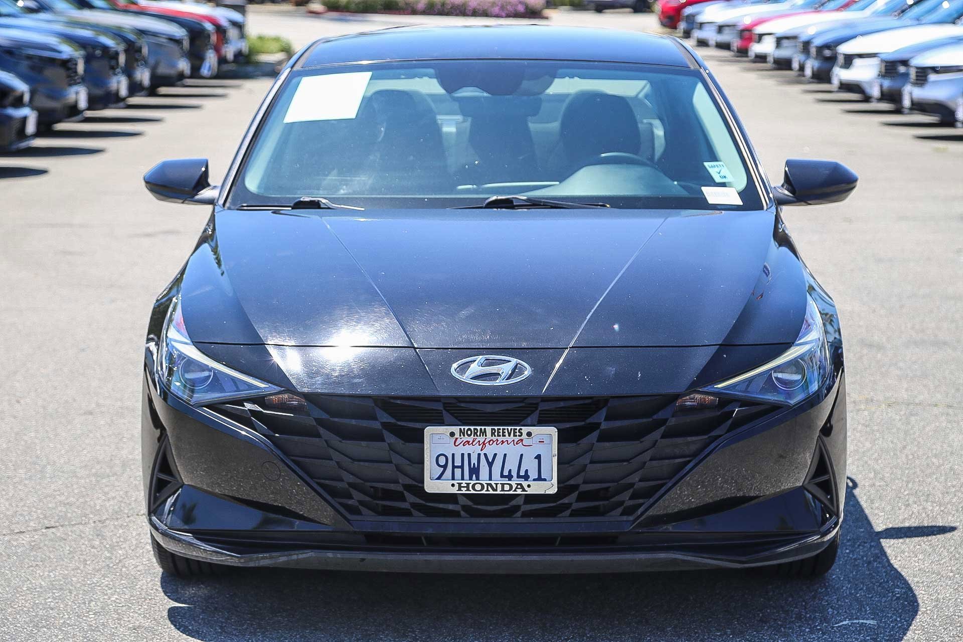 Used 2023 Hyundai Elantra Blue with VIN KMHLM4AJ8PU079285 for sale in West Covina, CA