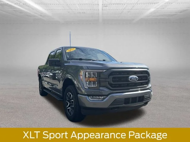 Certified Used 2023 Carbonized Gray Metallic Ford XLT image 2