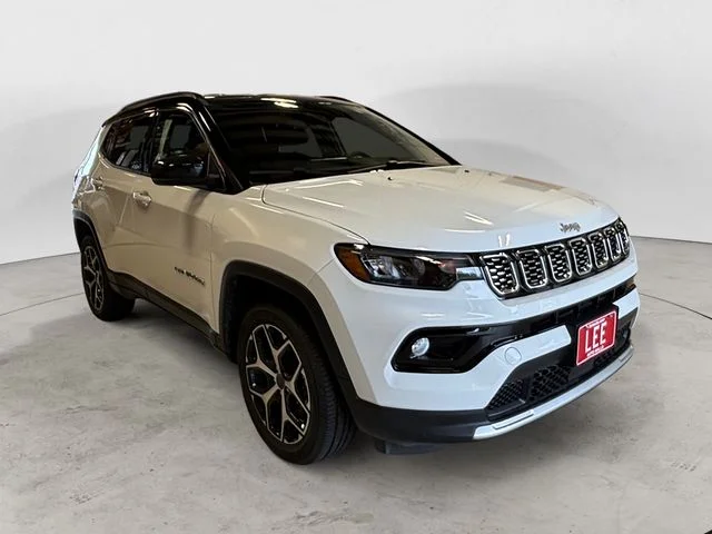 New 2026 Bright White Jeep LIMITED 4X4 image 8