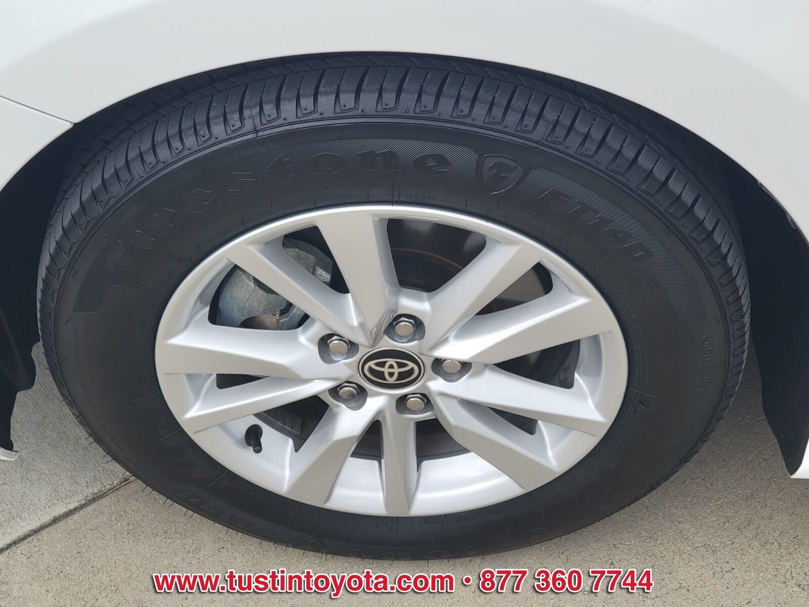 Certified Used 2025 White Toyota LE image 9