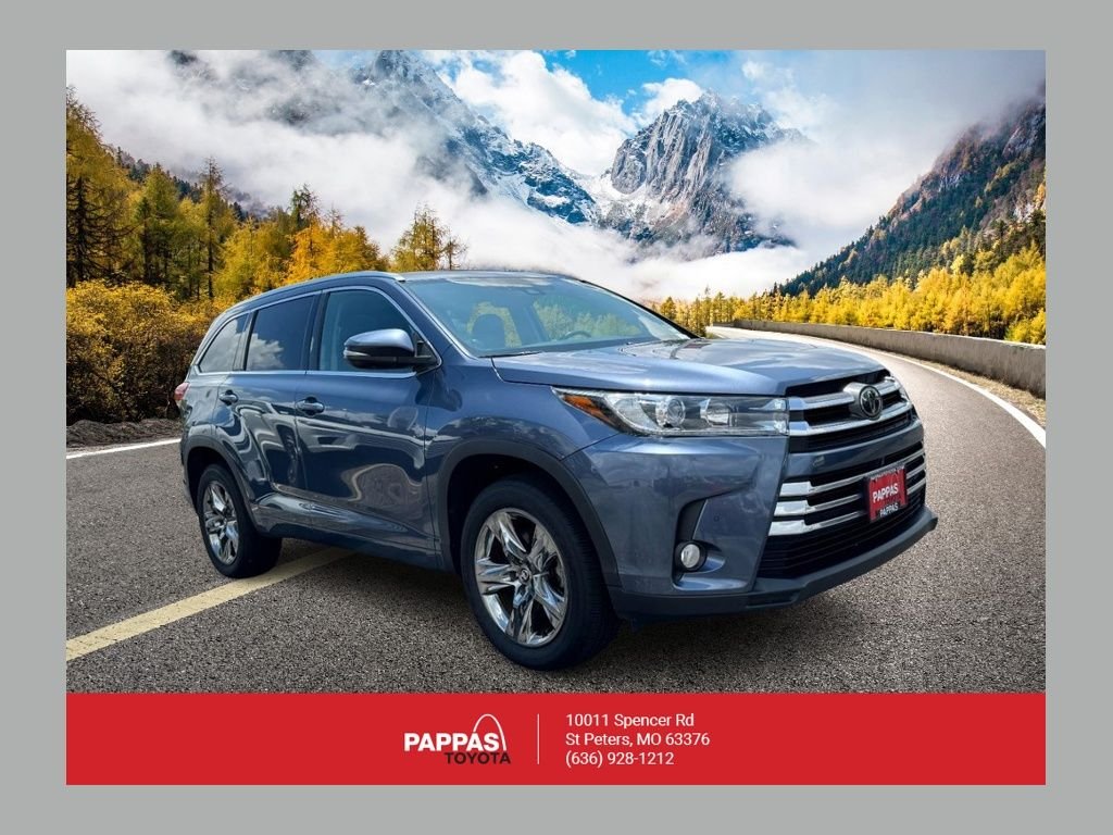 Used 2018 Blue Toyota Limited Platinum image 1