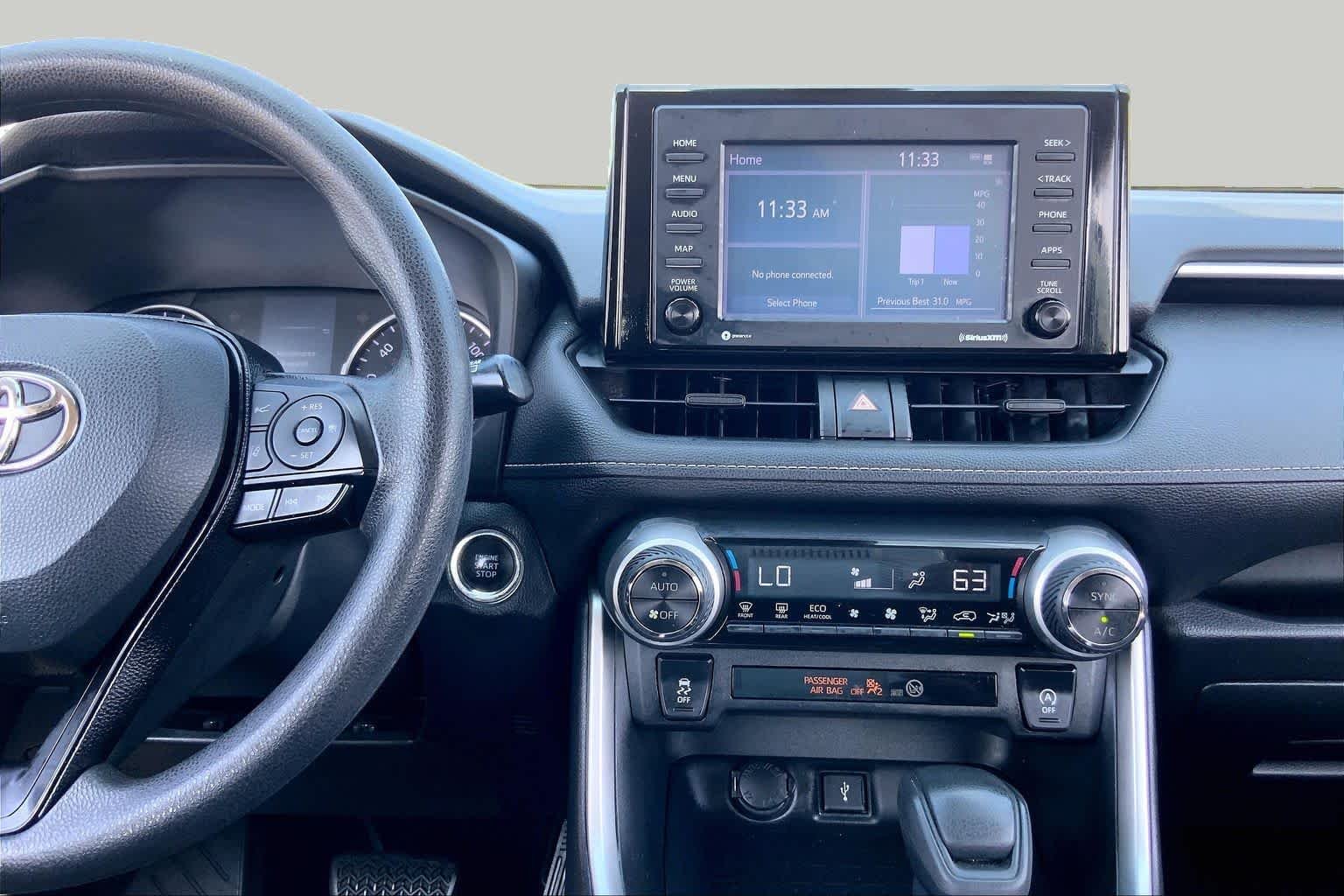 Used 2020 Midnight Black Metallic Toyota XLE image 7