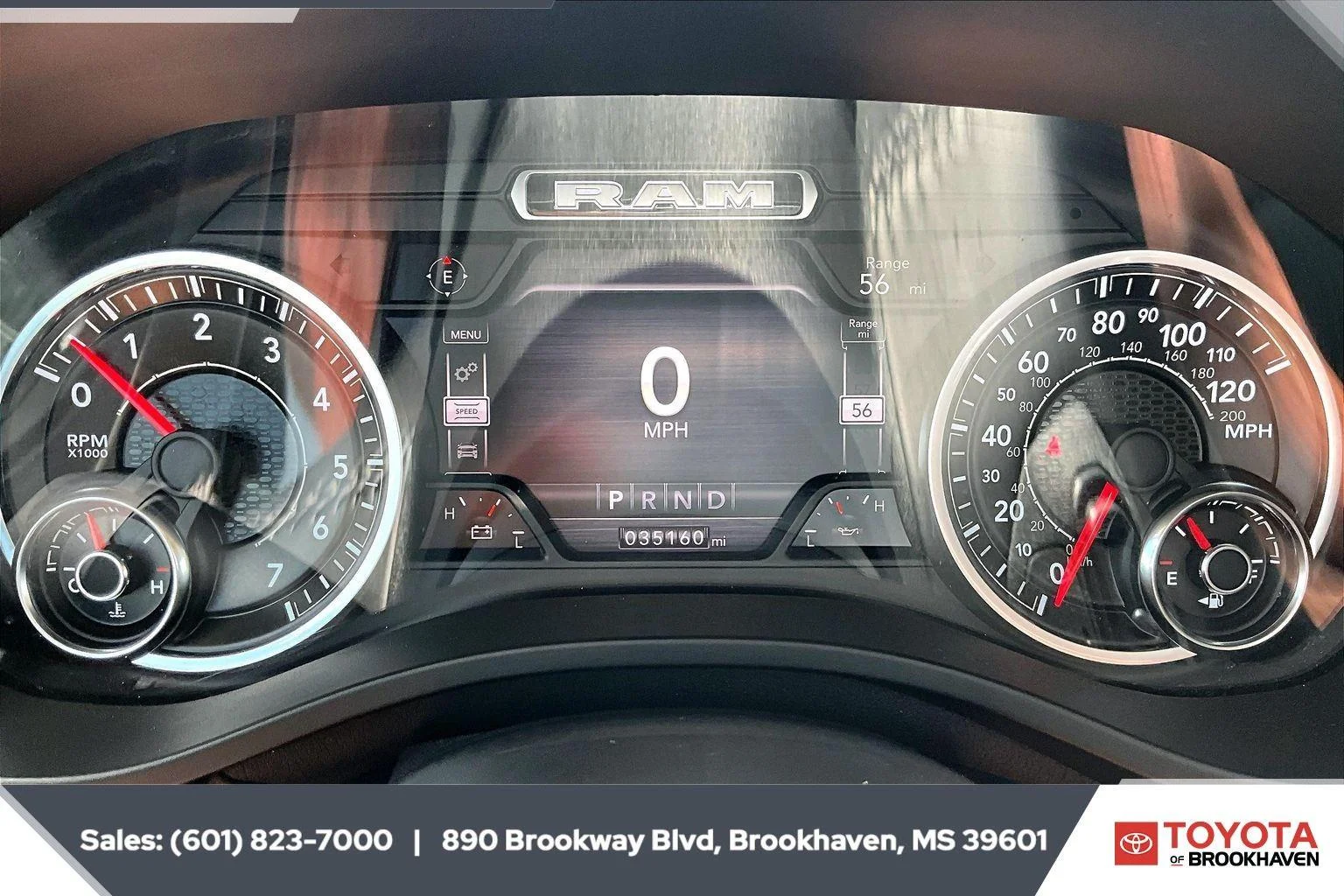 Used 2020 Delmonico Red Pearlcoat Ram Laramie image 14