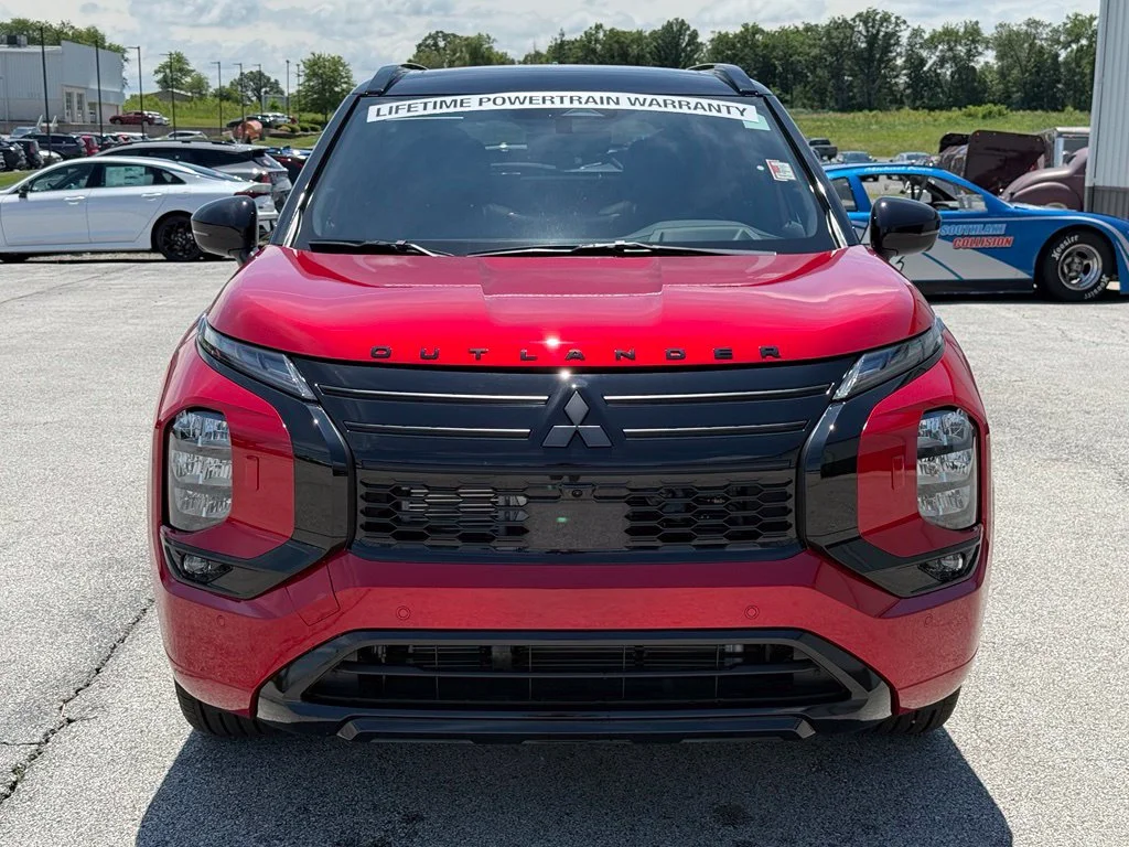 New 2026 Red Mitsubishi BLACK EDITION S-AWC image 2