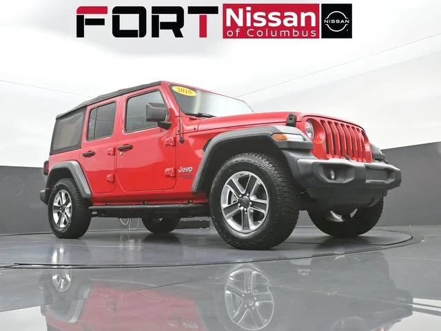 Used 2018 Red Jeep Unlimited Sport S image 31