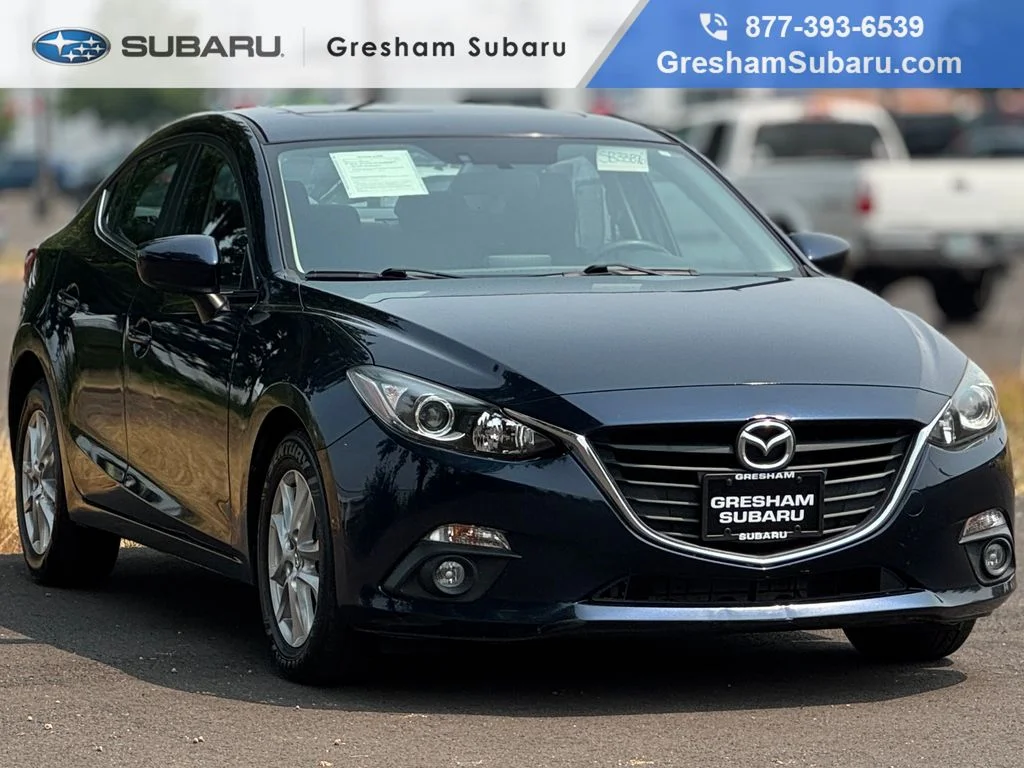 Used 2016 Deep Crystal Blue Mica Mazda i Touring image 1