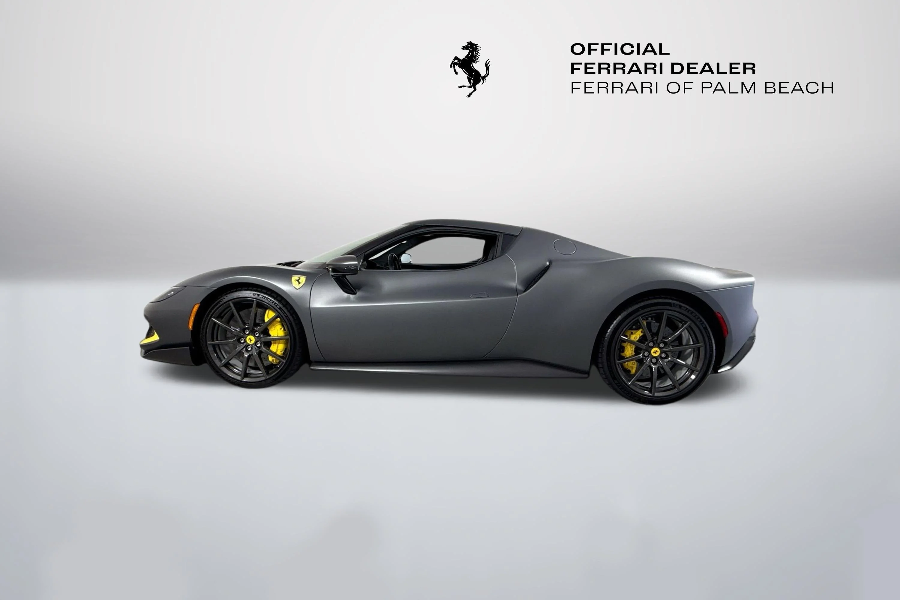 Certified Used 2022 Grigio Silverstone Opaco Ferrari Base image 4