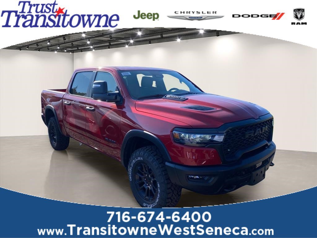 New 2026 Molten Red Pearl-Coat Exterior Paint RAM Rebel image 1