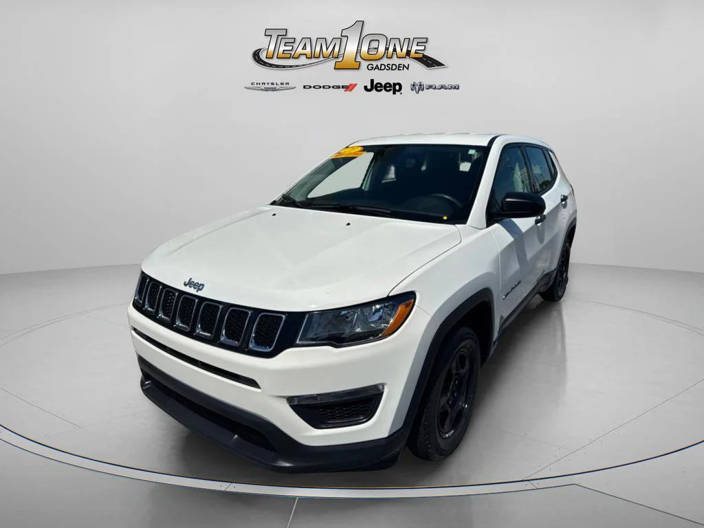 Used 2021 White Clearcoat Jeep Sport image 5