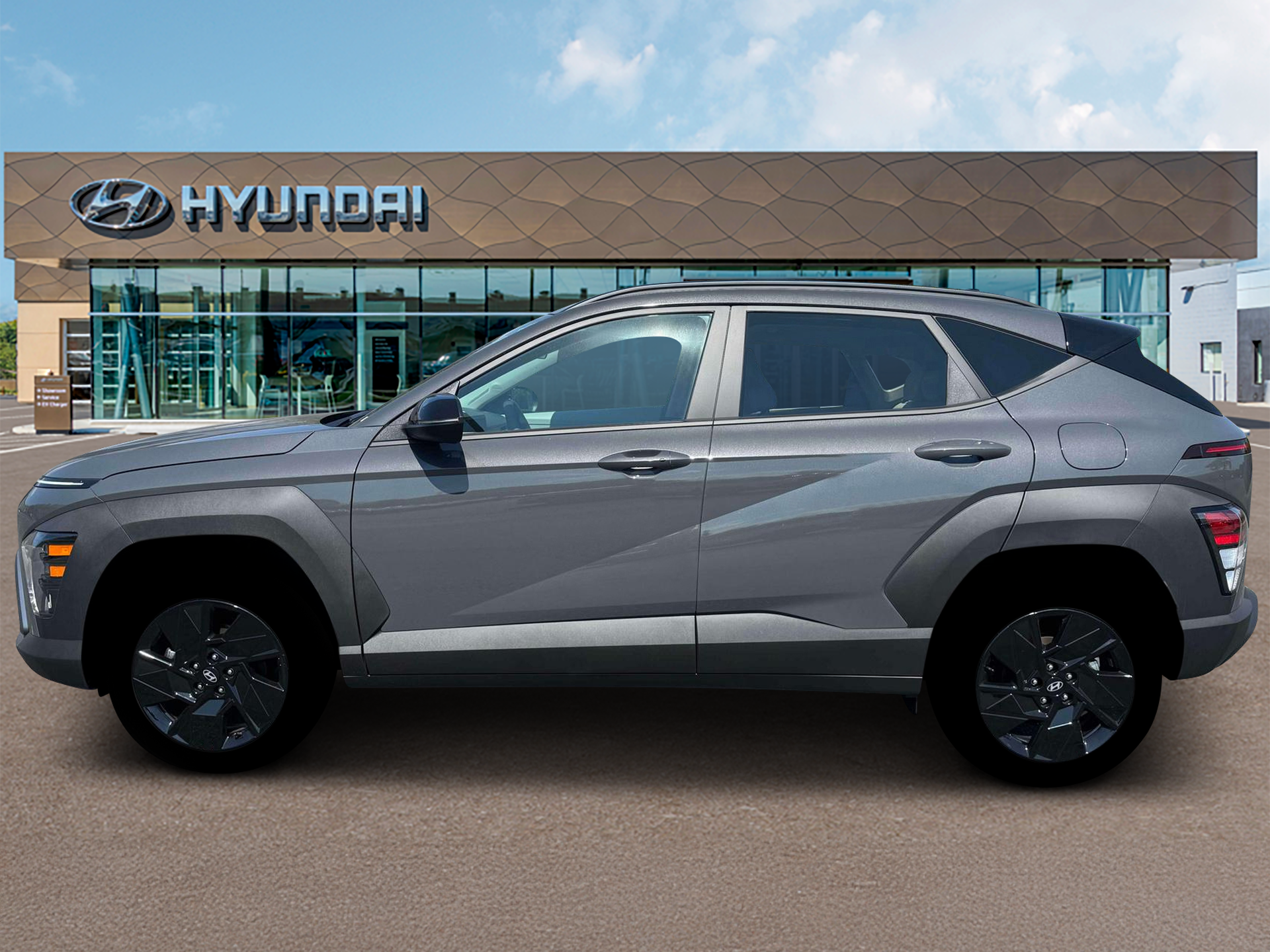 New 2026 Ecotronic Gray Pearl Hyundai SEL Sport AWD image 3