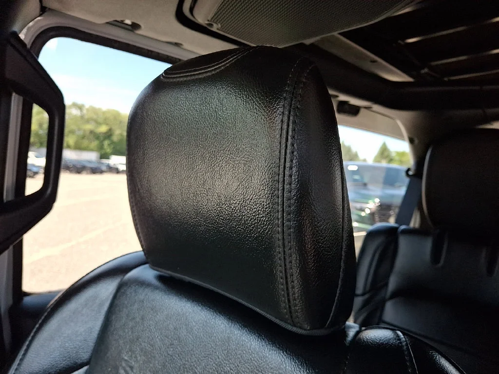 Used 2023 Bright White Clearcoat Jeep Sahara image 18