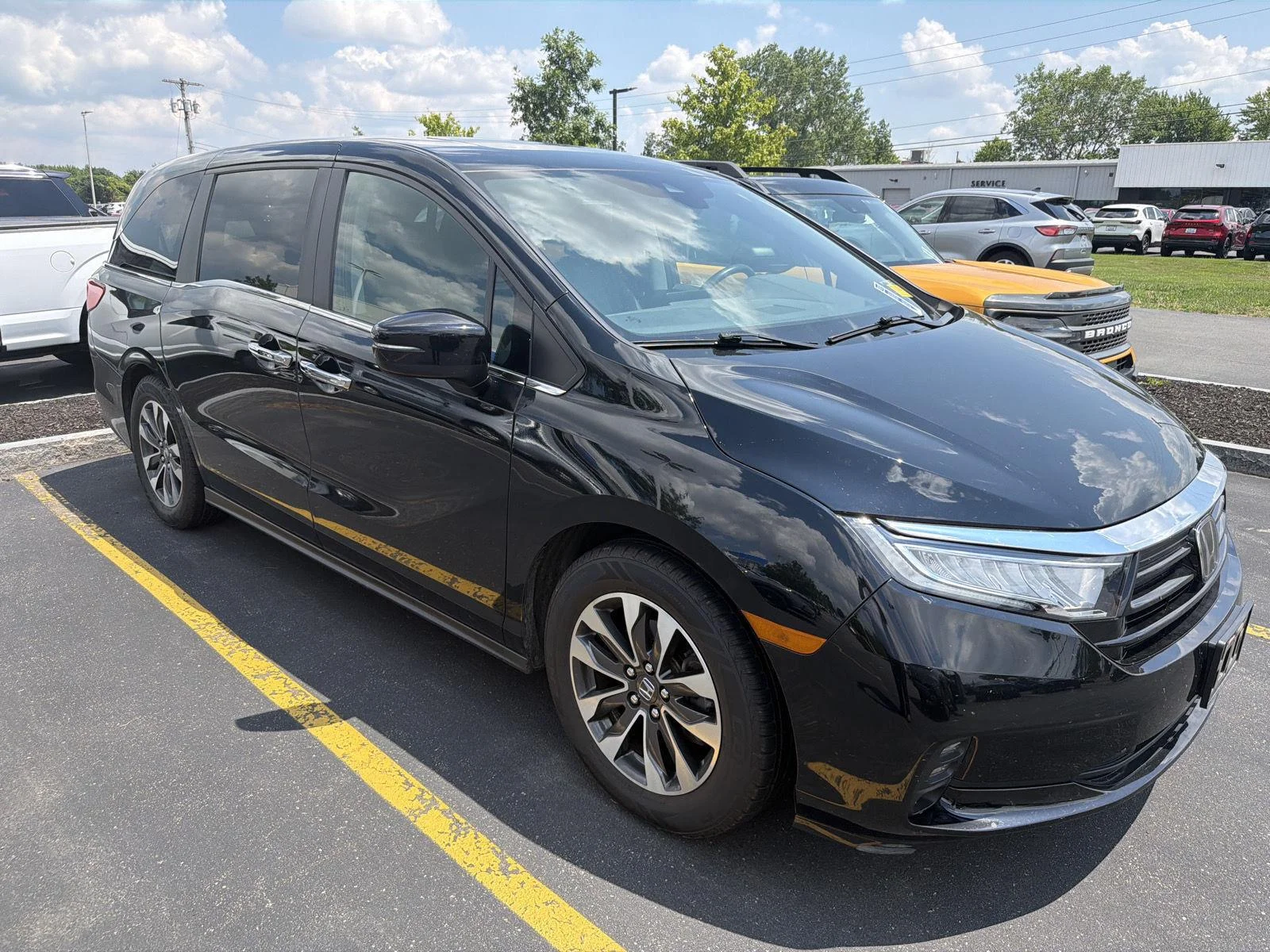 Used 2024 Crystal Black Pearl Honda EX-L image 8