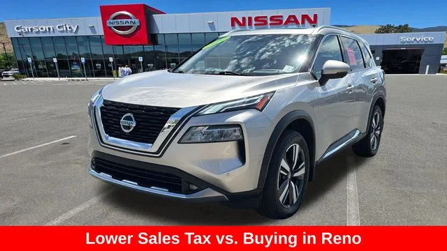 Certified Used 2021 Gold Nissan Platinum image 7