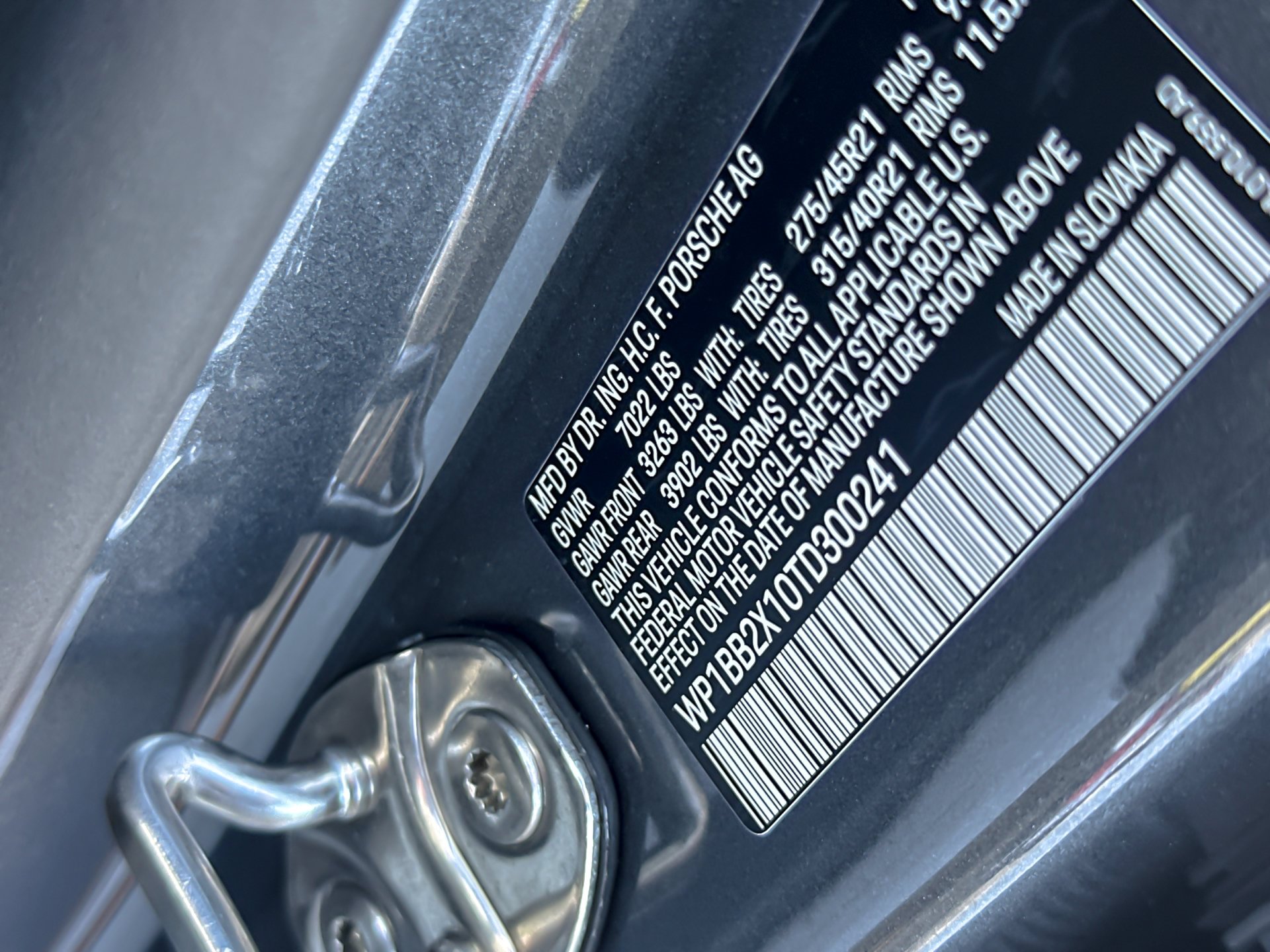 New 2026 Vanadium Grey Metallic Porsche S Coupe Electric image 30