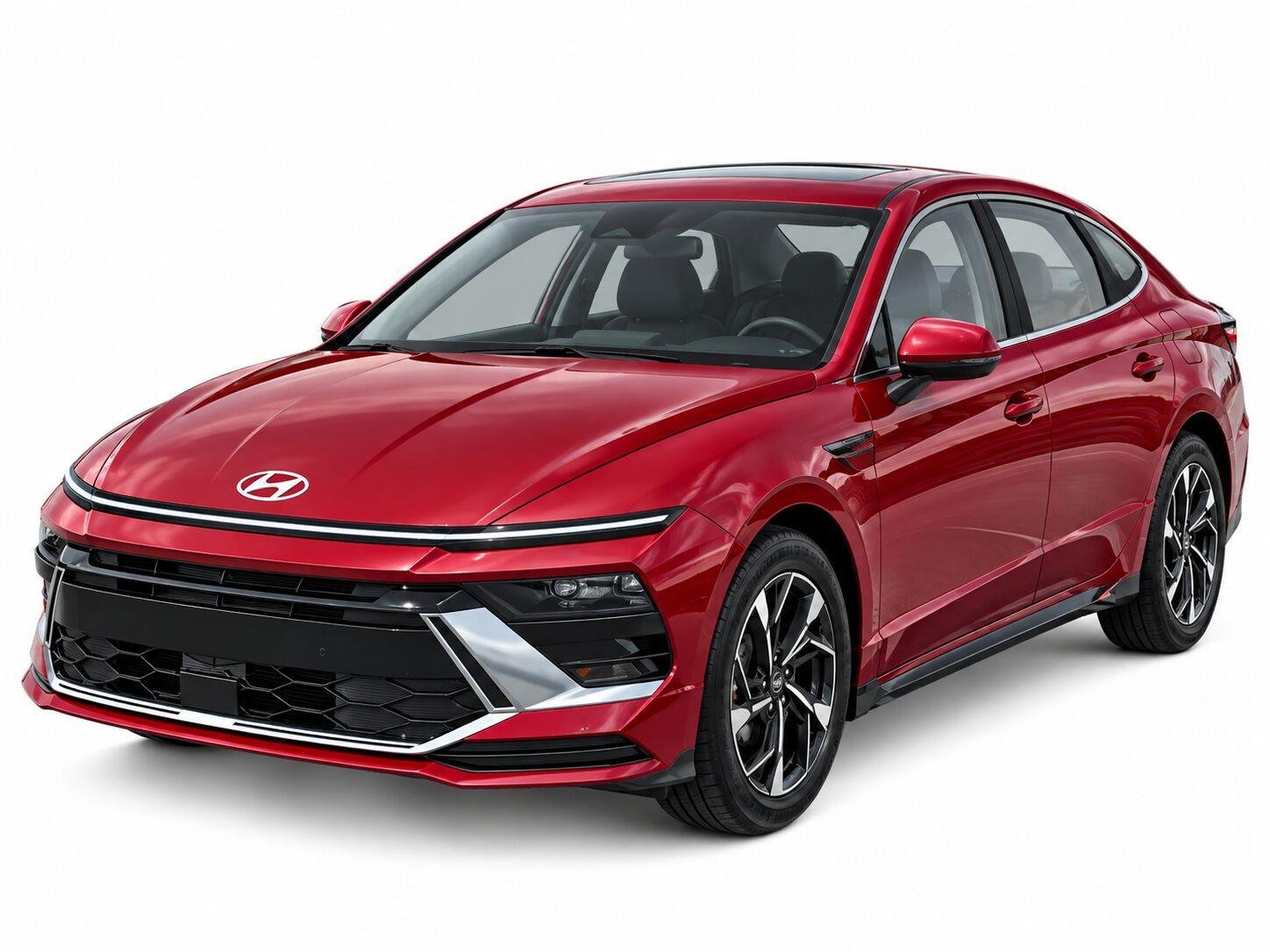 Used 2025 Ultimate red Hyundai SEL image 1