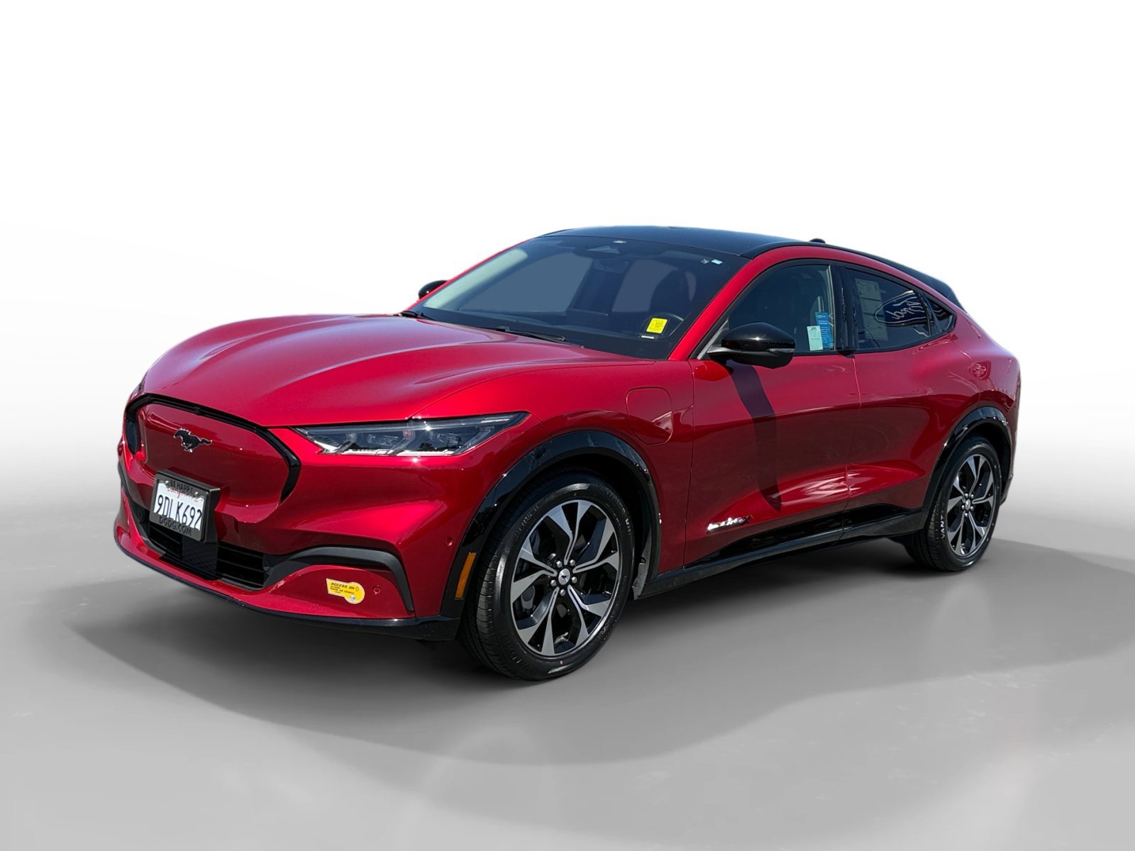 Used 2022 Red Metallic Ford Premium image 1