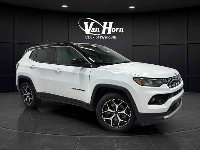 Certified Used 2025 Bright White Clearcoat Jeep Limited image 1