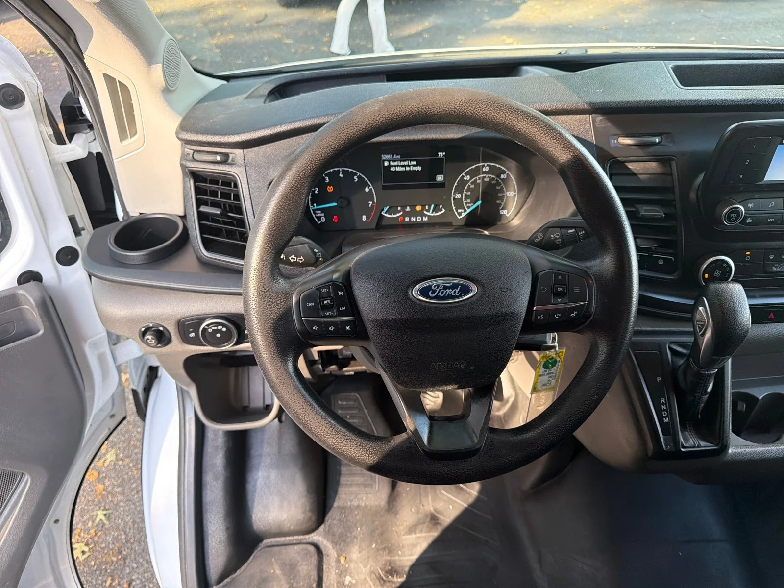 Used 2020 Oxford White Ford T250 MED ROOF image 12