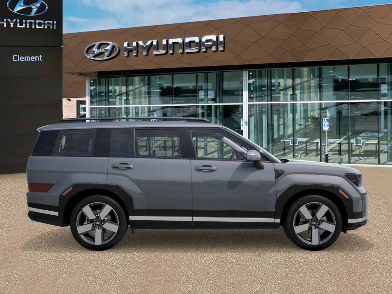 New 2027 Hampton Gray Hyundai Limited AWD image 7