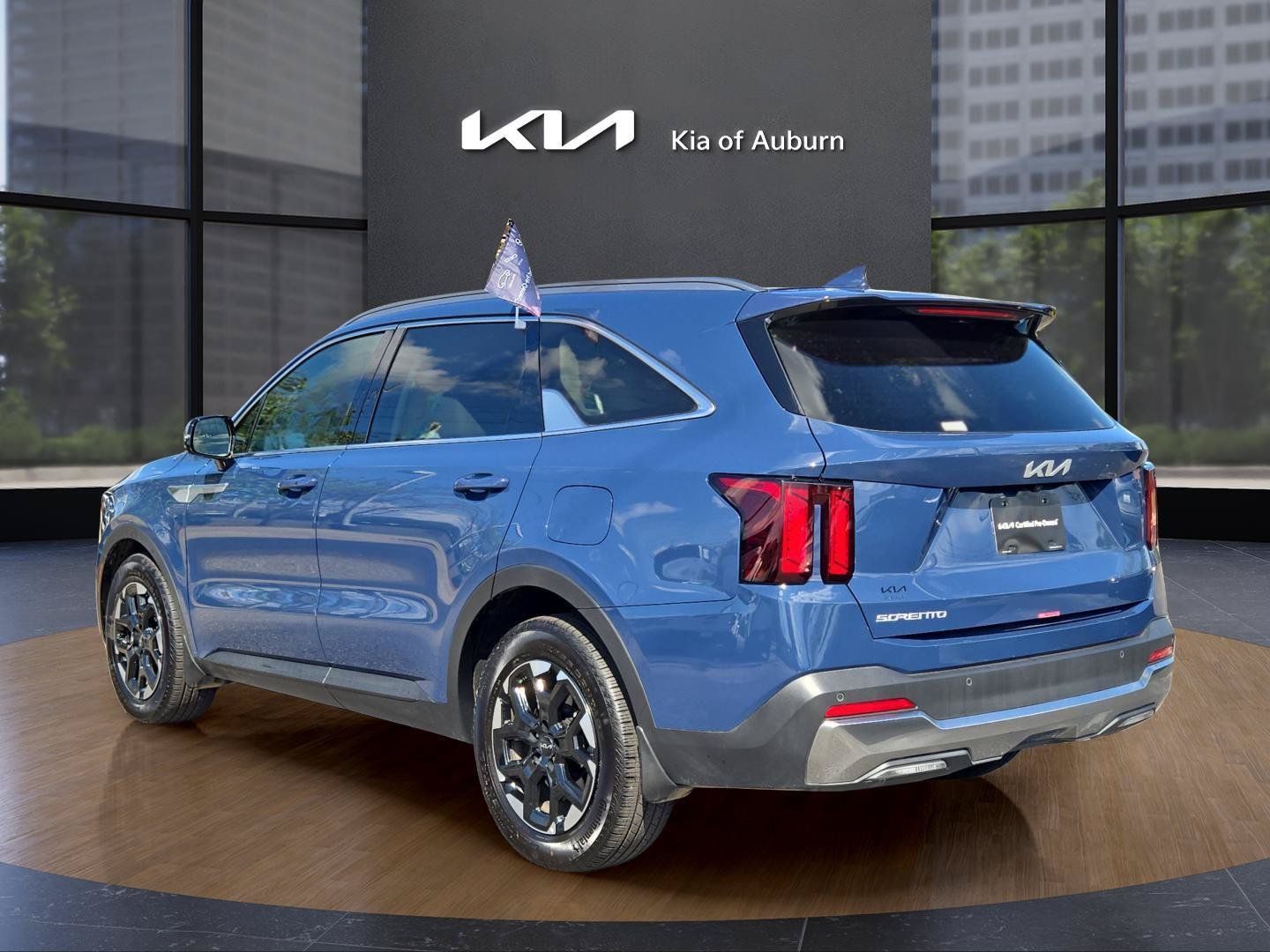 Used 2025 Midnight Lake Blue Kia S image 8