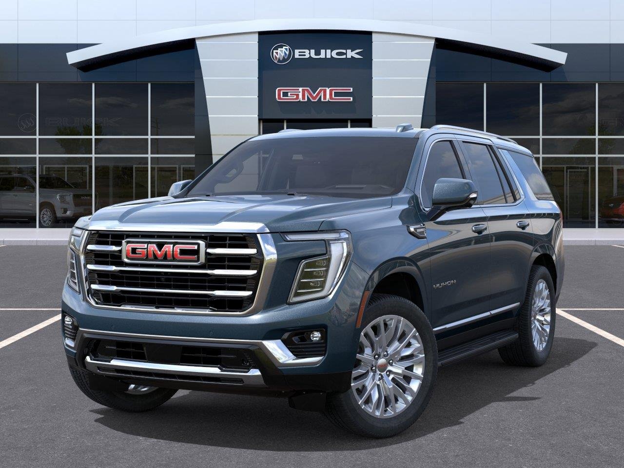 New 2027 Downpour Metallic GMC Elevation image 6