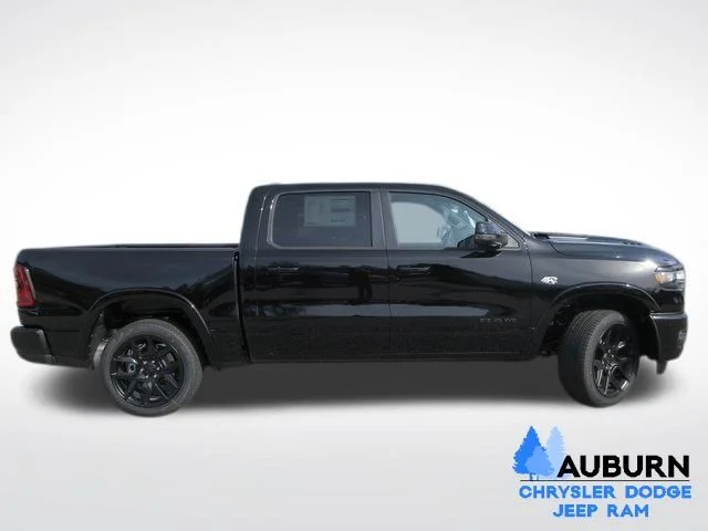 New 2026 Diamond Black Crystal Pearl-Coat Exterior Paint RAM LARAMIE image 2