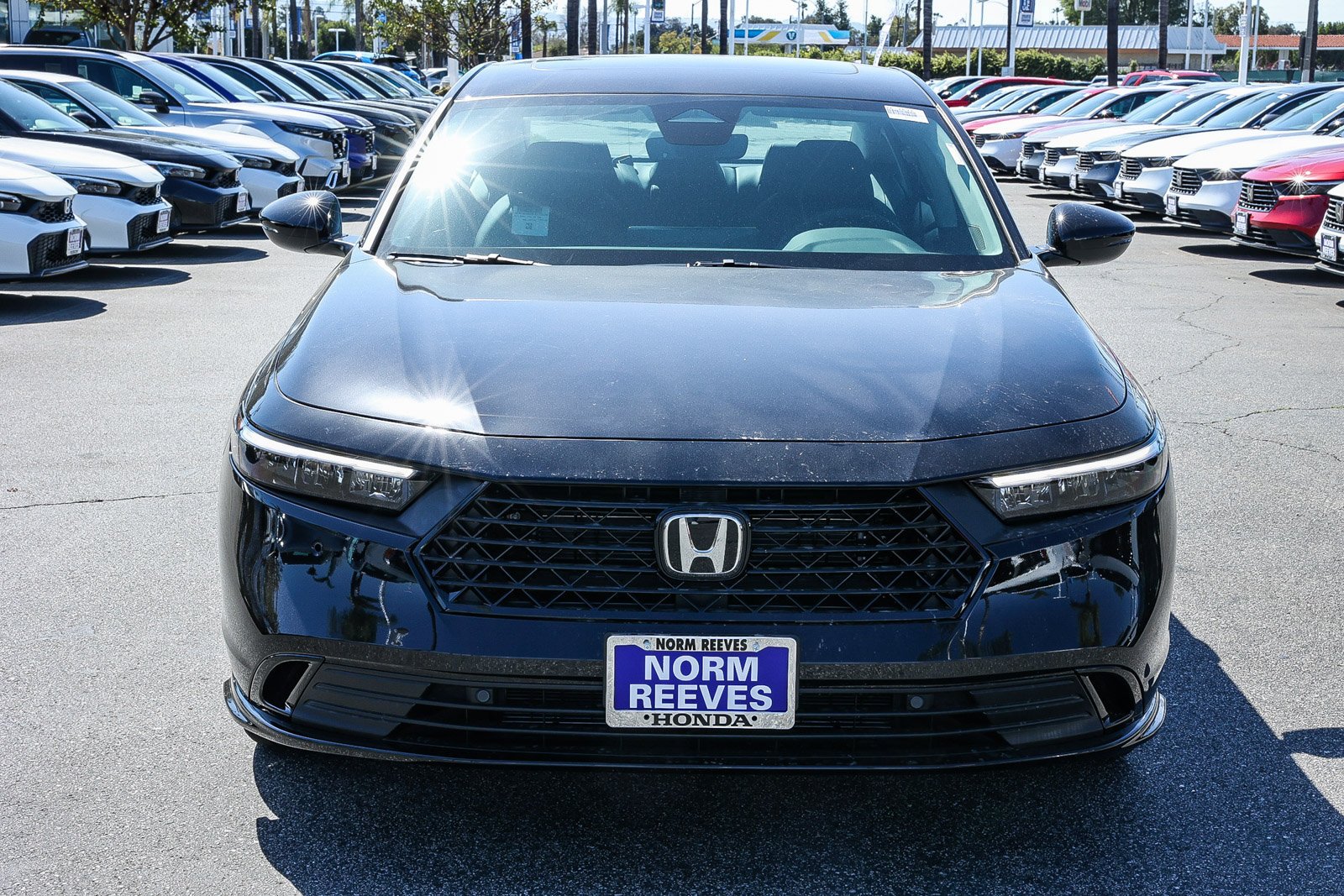 New 2026 Crystal Black Pearl Honda EX-L Sedan image 2