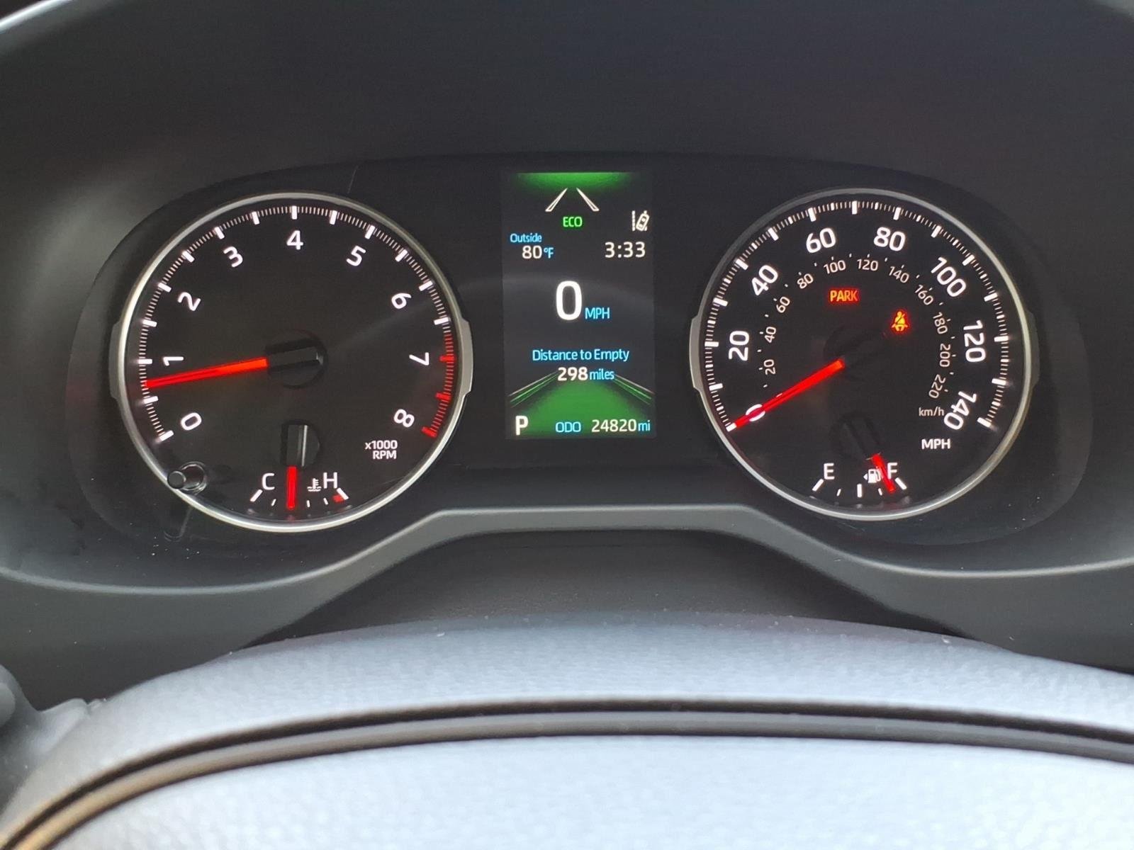 Used 2022 Midnight Black Metallic Toyota LE image 17