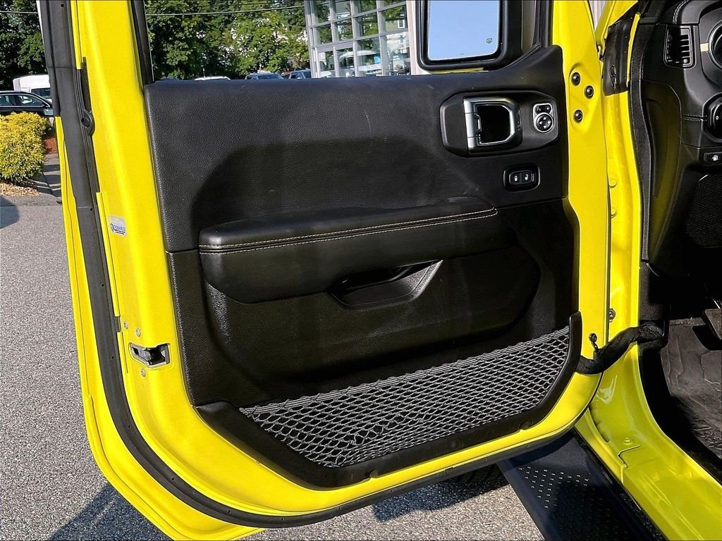 Used 2024 Yellow Jeep Sahara 4xe image 9