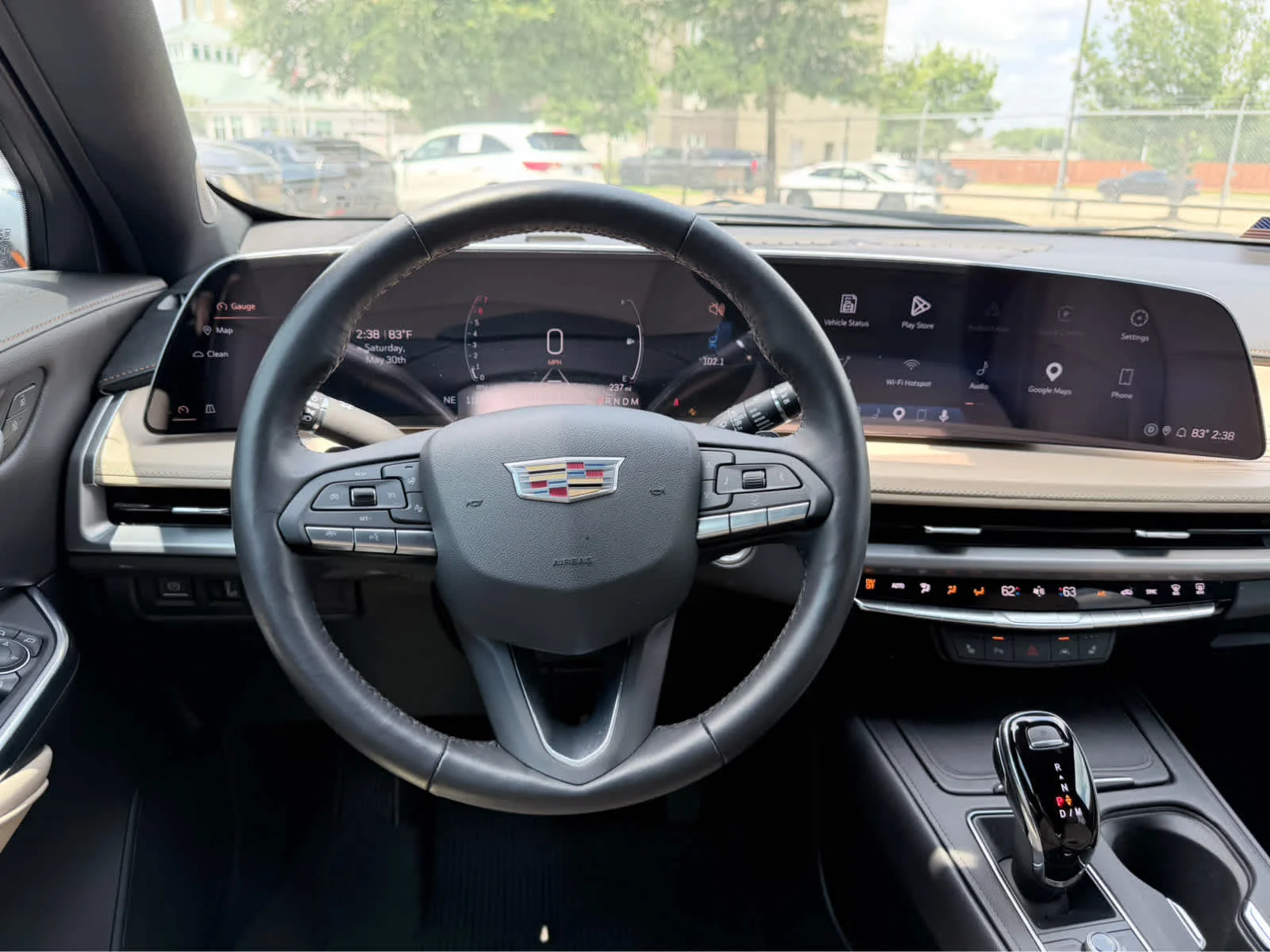 Used 2024 Stellar Black Metallic Cadillac Premium Luxury image 28