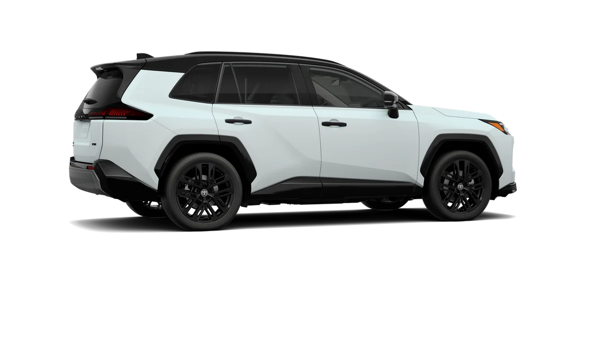 New 2026 Wind Chill Pearl with Midnight Black Metallic roof Toyota XSE image 11