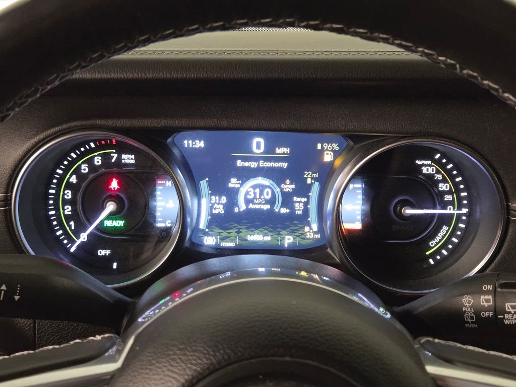Used 2023 White Jeep Sahara 4xe image 24