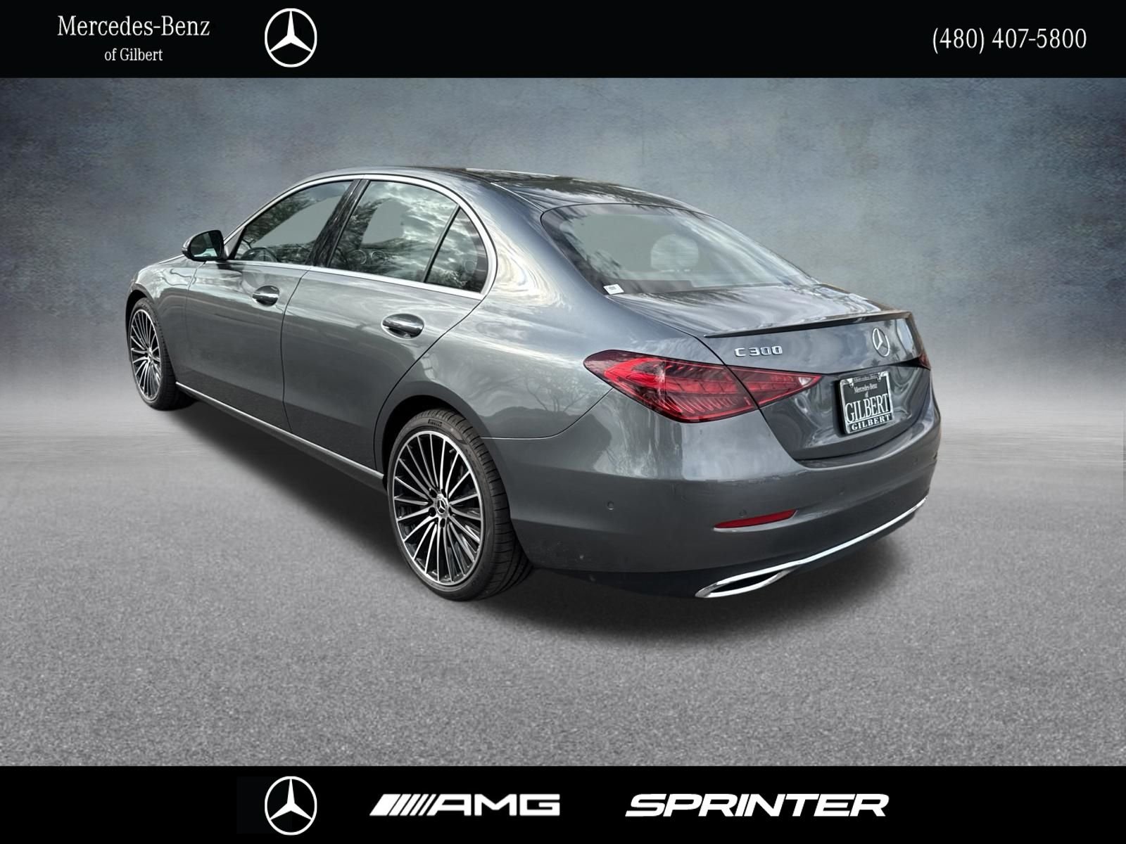 New 2026 Selenite Grey Metallic Mercedes-Benz C 300 image 4