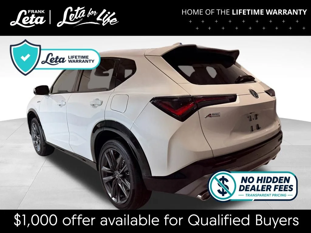New 2026 Platinum White Pearl Acura A-Spec Package image 3
