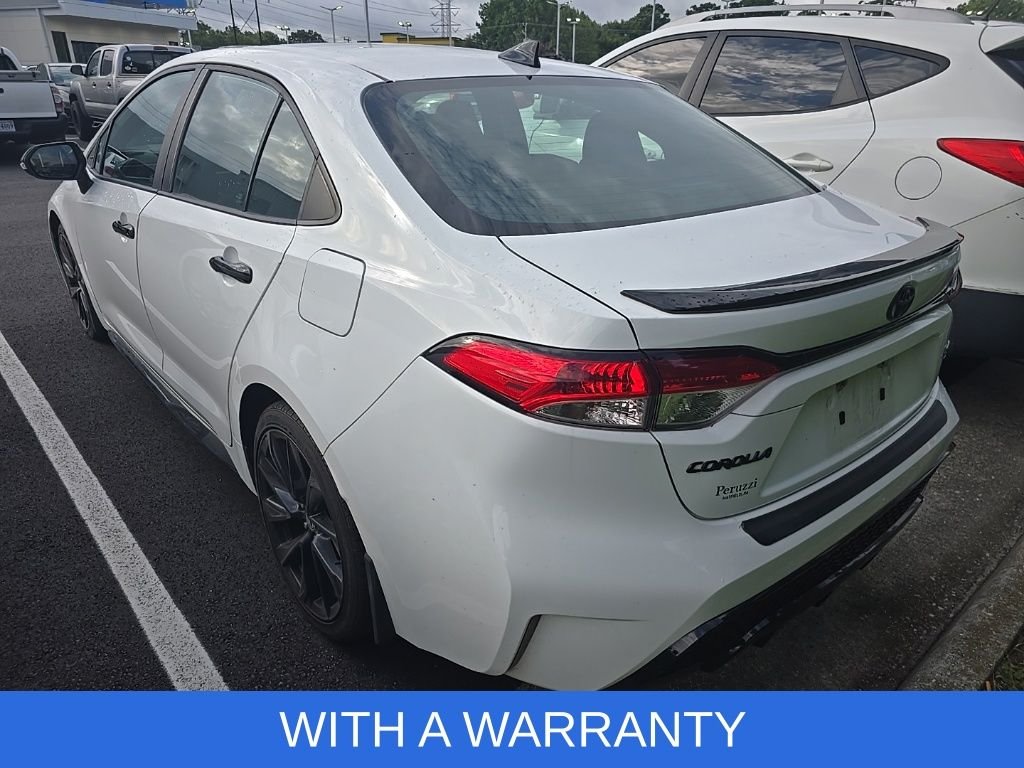 Used 2021 White Toyota SE Nightshade image 3