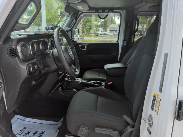 Certified Used 2023 Bright White Clearcoat Jeep Sport S image 15