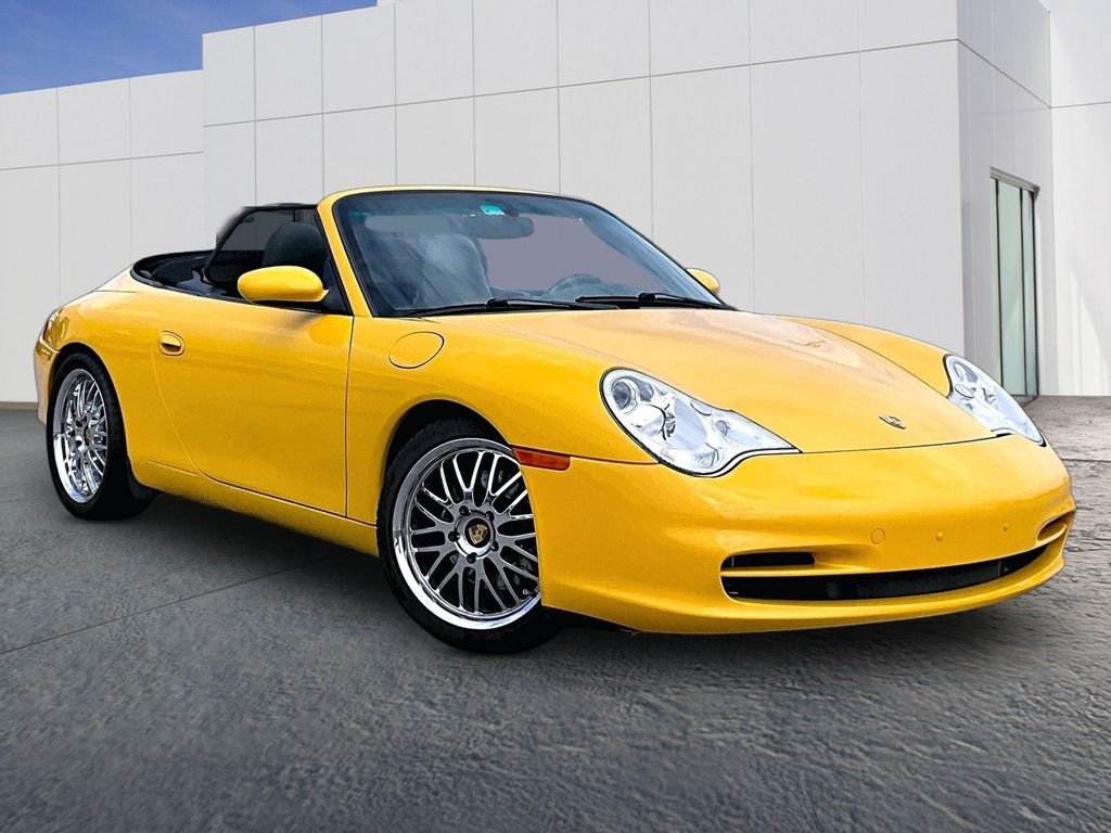 Used 2002 Yellow Porsche Carrera image 9