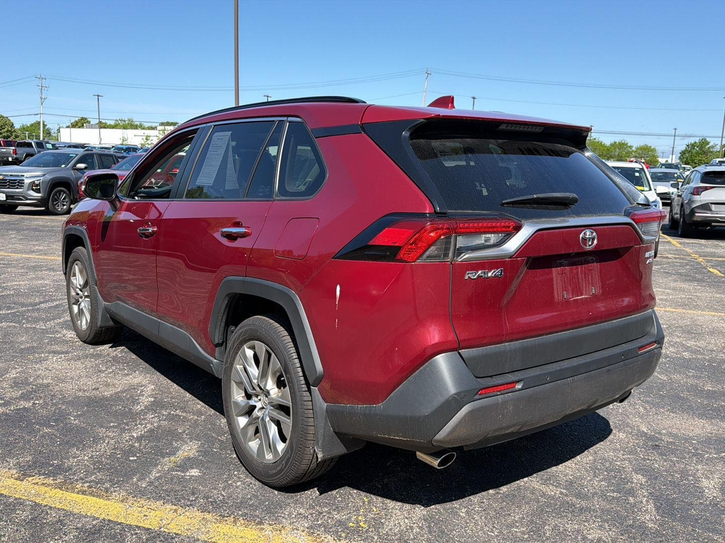 Used 2019 Ruby Flare Pearl Toyota Limited image 8