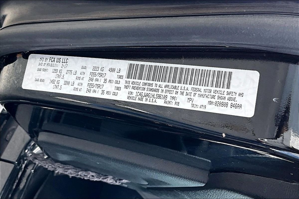Used 2017 Black Jeep Sport image 28